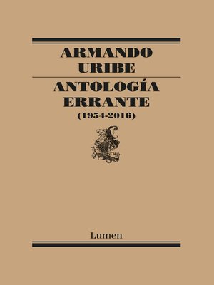 cover image of Antología errante